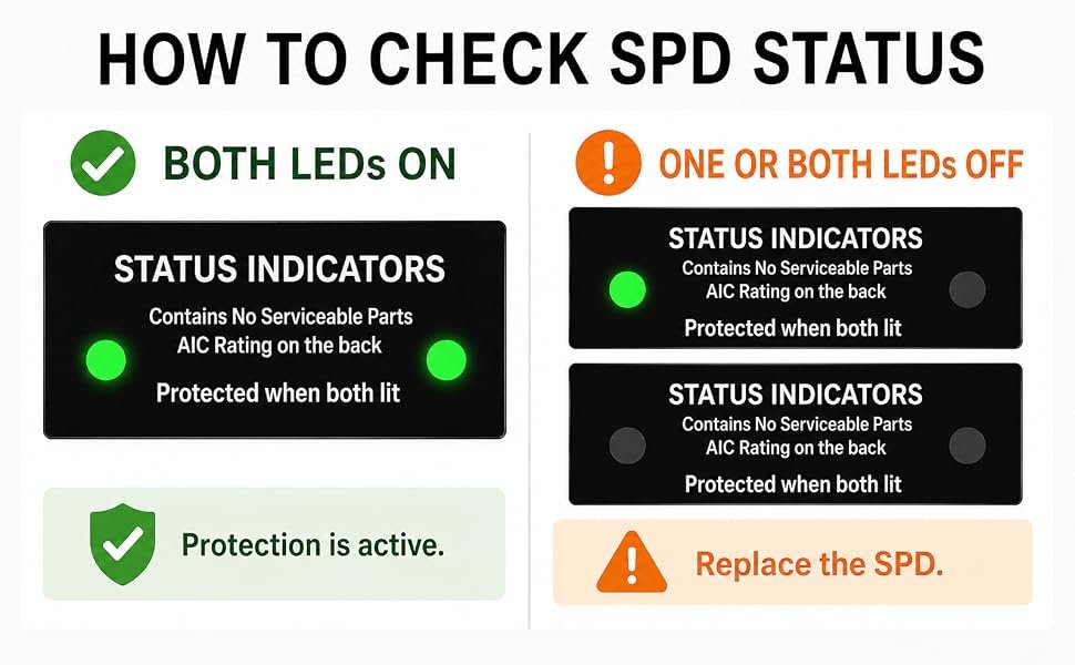 ALSPD2CORE LED status indicator information