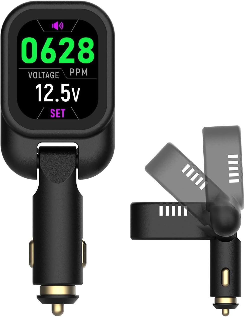 EVO-CO2V plug-in vehicle CO2 monitor