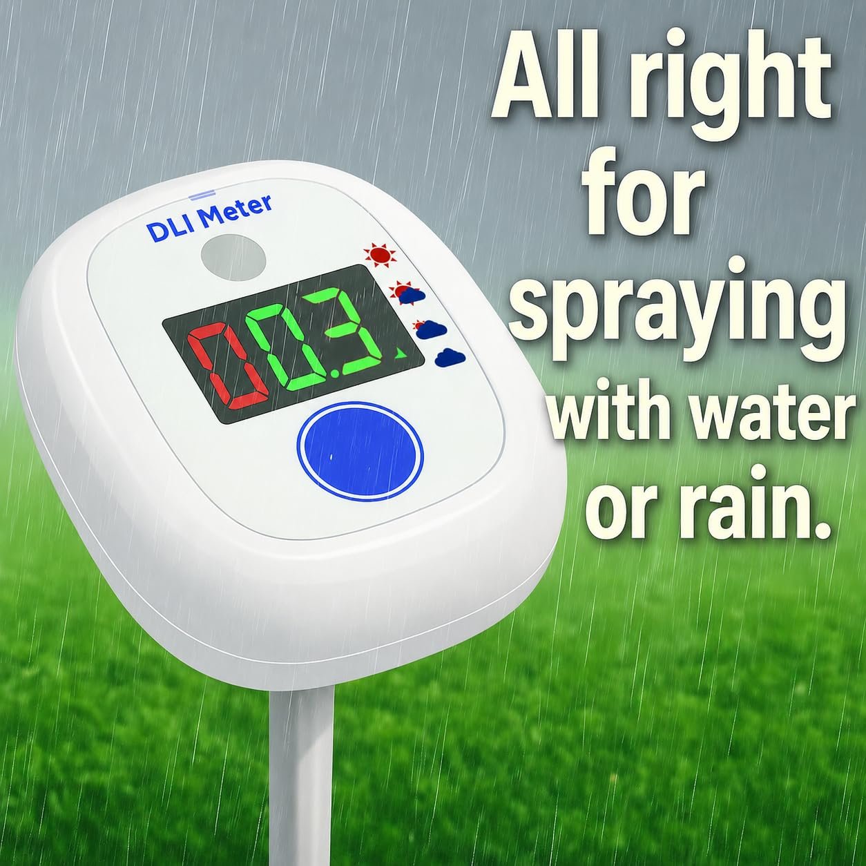 EVO-20 DLI meter used outdoors